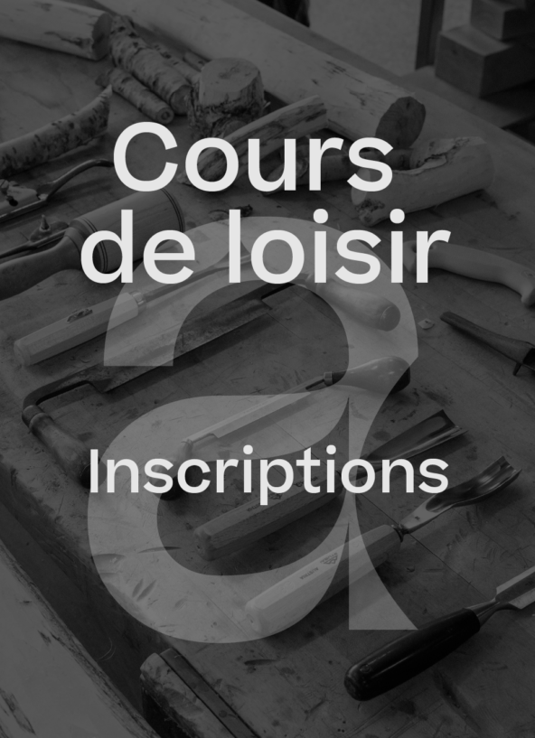 Cours de loisir | Inscriptions session automne 2022 Maison des métiers d'art de Québec